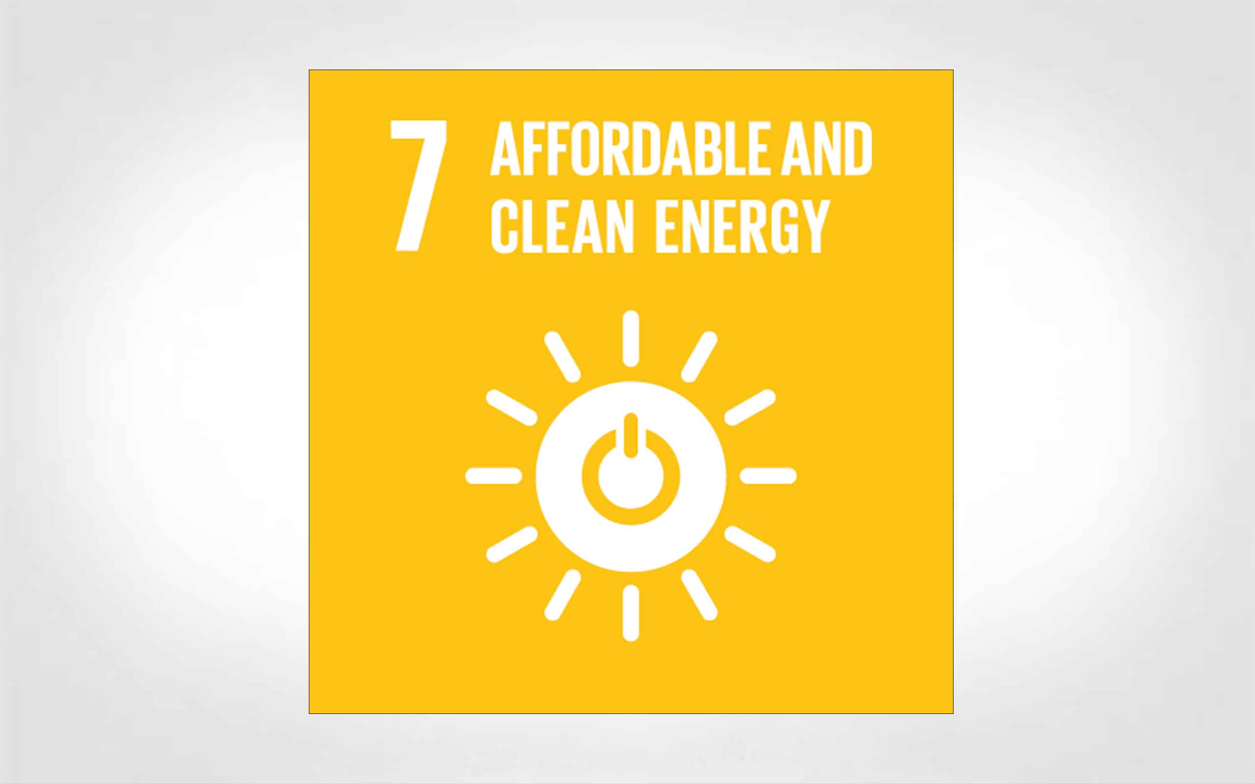 SDG 7: Affordable and Clean Energy icon thumbnail